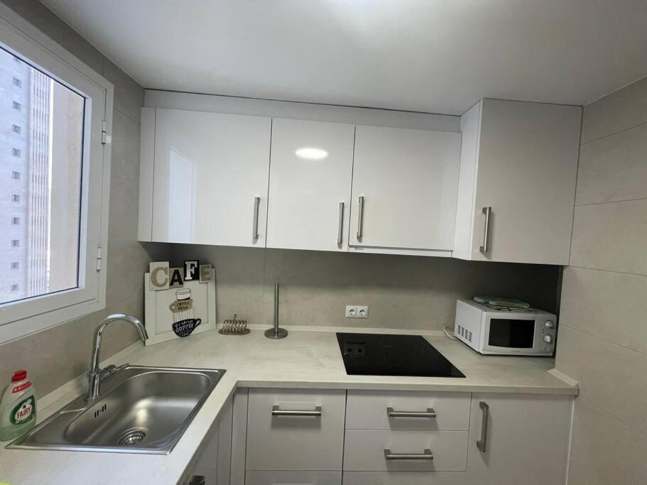 Centro Primera Linea Con Piscina Apartment เบนิดอร์ม ภายนอก รูปภาพ